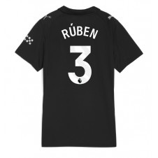 Manchester City Ruben Dias #3 Bortedrakt Kvinner 2025-26 Kortermet Manchester City Ruben Dias #3 Bortedrakt Kvinner 2025-26 Kortermet